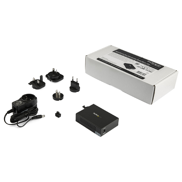 ギガビットイーサネット対応光メディアコンバータ850nmマルチモードLCコネクタ550m10/100/1000Mbpsネットワーク対応