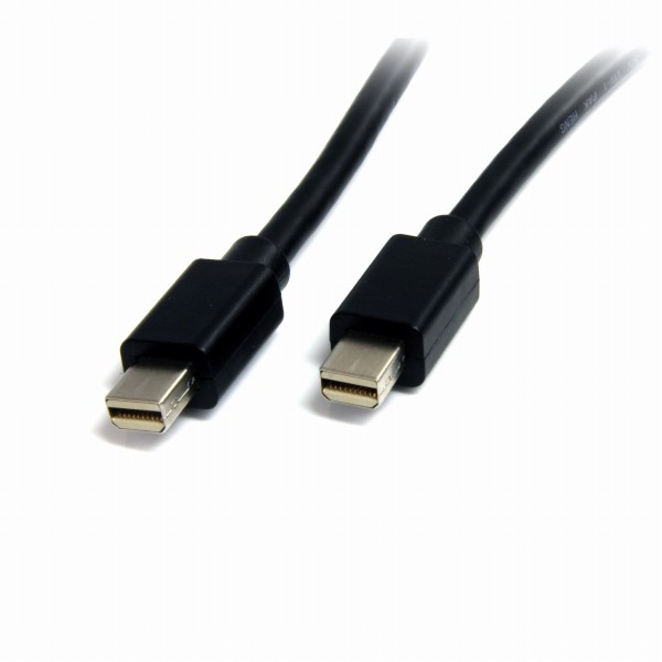 MiniDisplayPort1.2ケーブル1m4K/HBR2対応ミニディスプレイポートケーブルMiniDP(オス)-MiniDP(オス)