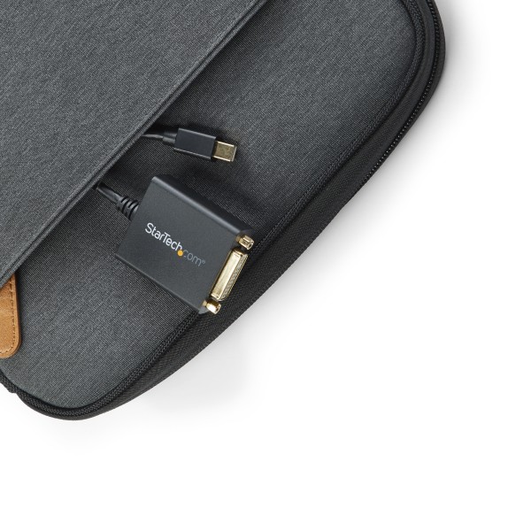 MiniDisplayport-DVI変換アダプタミニディスプレイポート/MiniDP-DVI変換ケーブルMiniDisplayPortオス-DVI-I(29ピン)メス1920x1200ブラック