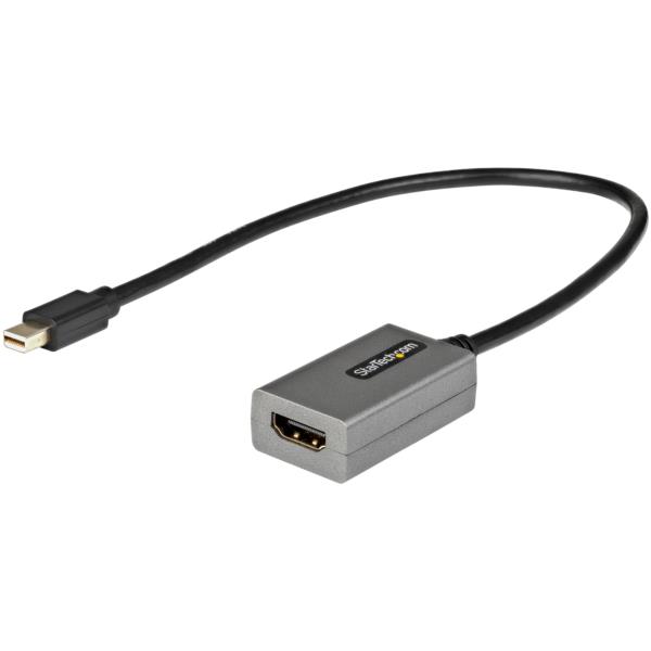 MiniDisplayPort-HDMIディスプレイ変換アダプター/1920x1200(1080p)/DPAltモード/Thunderbolt1/2対応/30cm長尺ケーブル