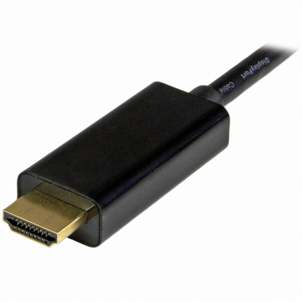 MiniDisplayPort-HDMI変換ケーブル1m4K解像度/UHD対応ミニディスプレイポート（オス）-HDMI（オス）