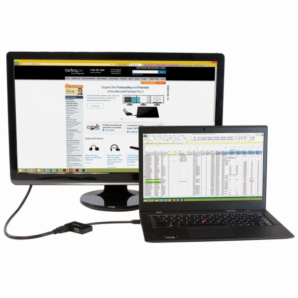 MiniDisplayPort接続トラベルA/Vアダプタツーインワン・ミニディスプレイポートMiniDP-VGA/HDMI変換アダプタ1920x1200/1080p