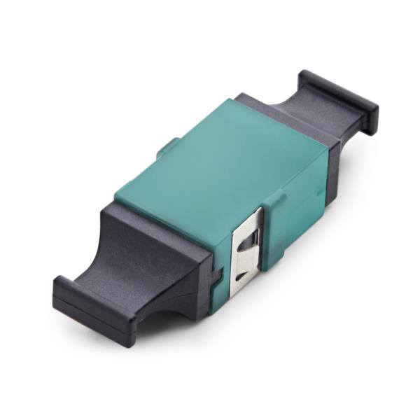 光ケーブル中継コネクター/MPO・MTP-PC/OM3 OM4マルチモード/アクア/データセンター光配線用カプラー