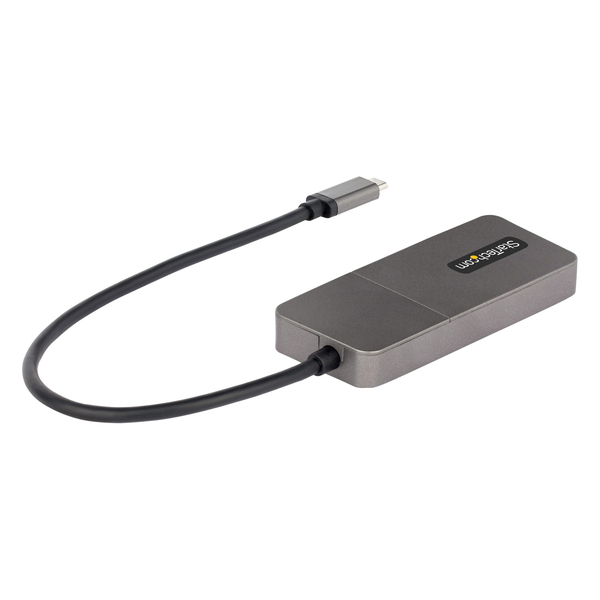 USB-C - DisplayPort 1.4変換アダプター/3画面/4K60Hz/Windowsのみ/モニター拡張ハブ
