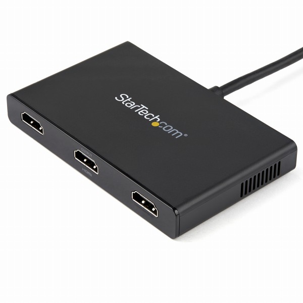 3ポートMSTハブMiniDisplayPort-3xHDMIマルチモニタースプリッタミニディスプレイポート(オス)-3xHDMI(メス)4K対応Windowsのみ対応