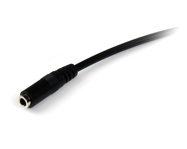 1m3.5mm4極ステレオミニプラグ(TRRS)ヘッドホン延長ケーブル3.5mm4極ステレオミニジャック(メス)-3.5mm4極ステレオミニプラグ(オス)