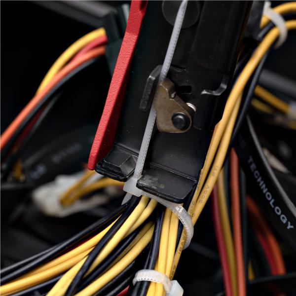 ケーブルタイガン/テンション・締付け調整機能/対応バンド幅 2.4～4.8mm/ナイロン結束バンド 取付・切断工具