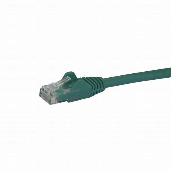 カテゴリ6LANケーブル1mグリーンツメ折れ防止RJ45コネクタCat6UTPギガビットイーサネットケーブル