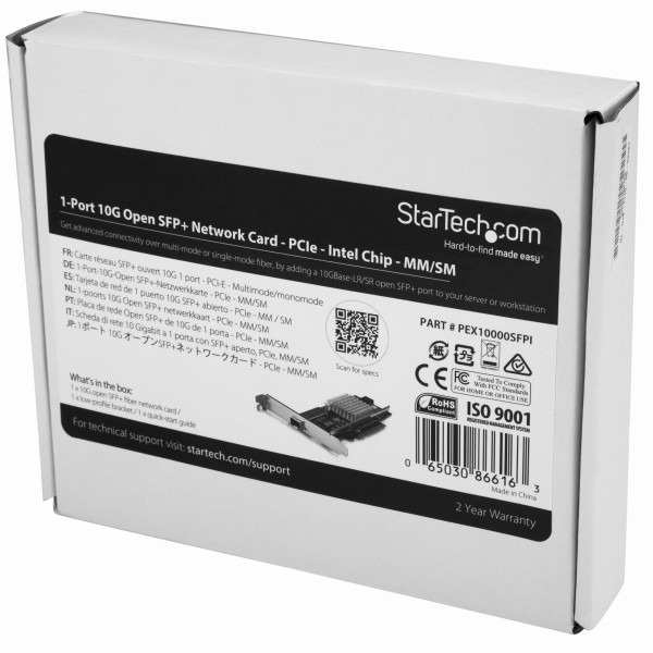 PCIExpress接続SFP+対応10ギガビットイーサネットLANカードIntel82599チップシングル/マルチモードに対応10GigabitEthernet光ファイバーネットワークアダプタNIC