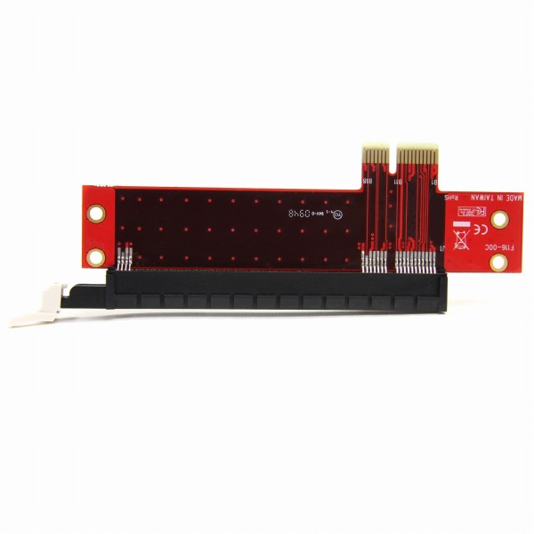 PCIExpressx1-x16変換カードロープロファイル用スロット拡張アダプタ(PCIex1からx16へ)
