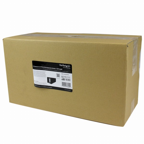 2PCIe&2PCIスロット増設ボックススロット拡張シャーシ(PCIExpress-2xPCIExpress/2xPCI)ロングサイズPCIボードにも対応