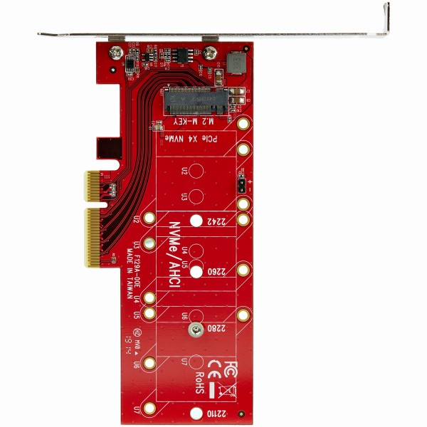 M.2SSD-PCIex4変換アダプタM.2NGFFSSD(NVMeまたはAHCI)アダプターカード