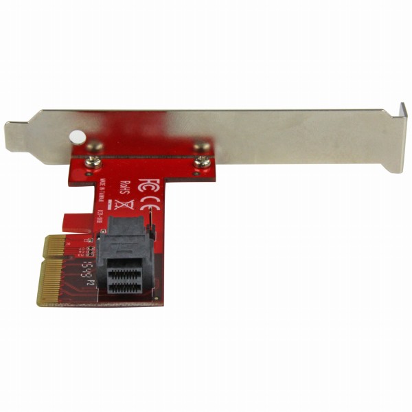 x4PCIExpress-SFF-8643変換アダプタNVMExpress対応2.5インチSSD用アダプタ(4レーンPCIe3.0スロット接続)