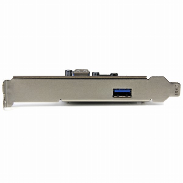 2ポートUSB3.1(10Gbps)増設PCIExpressカードUSBType-A(外部ポートx1/内部ポートx1)USB3.1Gen2対応