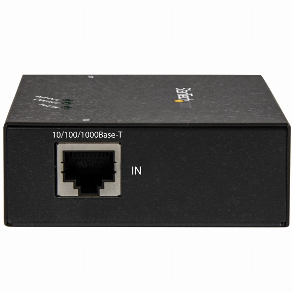 ギガビットPoE+エクステンダーIEEE802.3at/af準拠LANエクステンダー100m最大4台までデイジーチェーン接続可能なPoE給電アダプタ