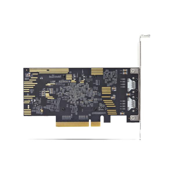 ネットワークアダプターカード/PCIe x8/2ポート/10GbE/BCM57416/ギガビットイーサネットLANカード