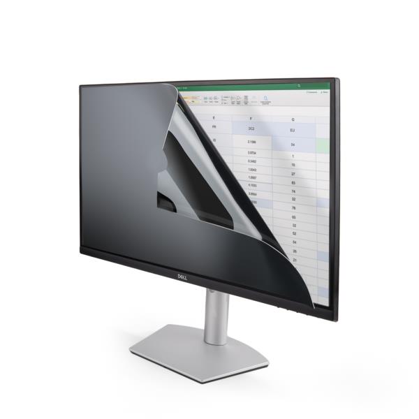 のぞき見防止プライバシーフィルター/着脱式/汎用19インチPCモニター用/16:10アスペクト比対応/光沢&つや消し加工面