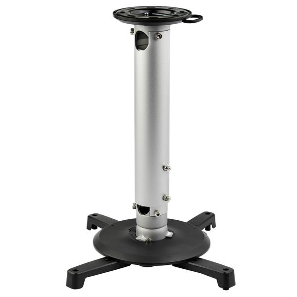 プロジェクター天吊り金具天井設置用ハンガー積載重量15kg天井からの距離を128mm-578mmの範囲で調整可能なシーリングマウント