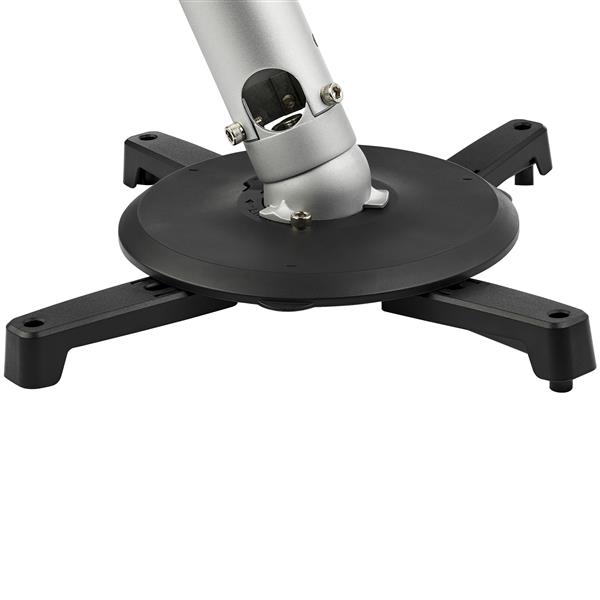 プロジェクター天吊り金具天井設置用ハンガー積載重量15kg天井からの距離を128mm-578mmの範囲で調整可能なシーリングマウント