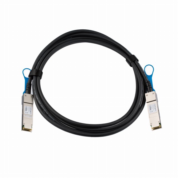 DAC Twinaxブレークアウトケーブル／3m／MSA対応アンコード／40GbE QSFP+ 銅線DAC