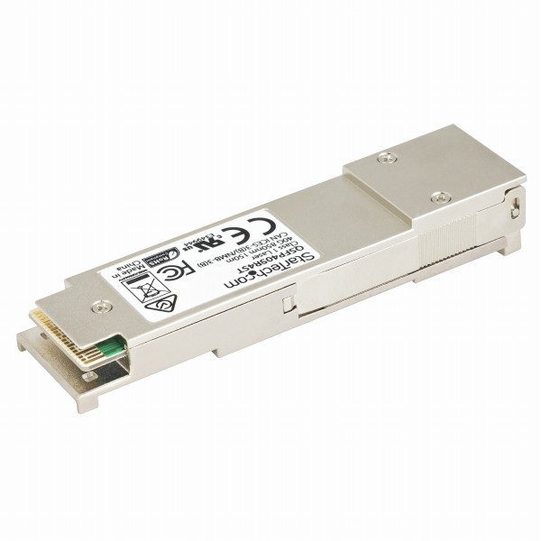 QSFP+モジュール／MSA互換／40GBASE-SR4／MM／100m／850nm／MPO／DDM対応