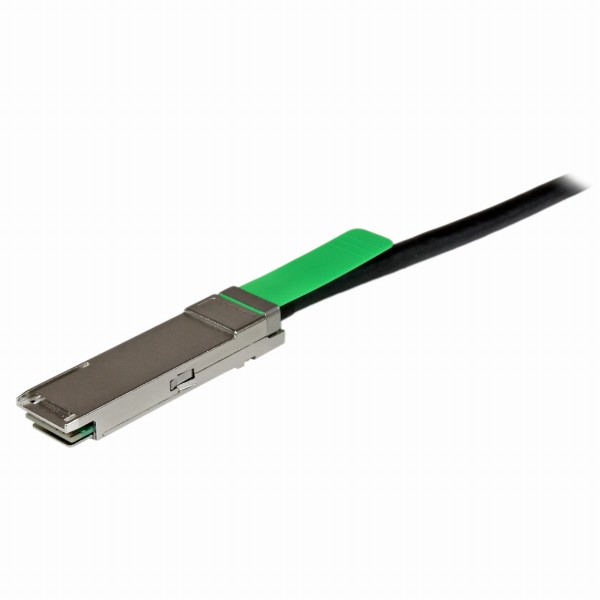 DAC Twinaxブレークアウトケーブル／2m／MSA対応アンコード／40GbE QSFP+ 銅線DAC