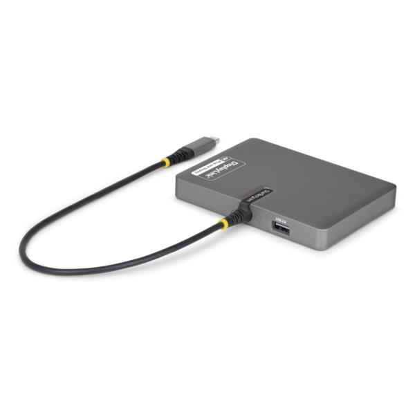 ドッキングステーション/USB-C接続/4画面/4K60Hz HDMI/100W PD/1xUSB-A/Type-Cハブ