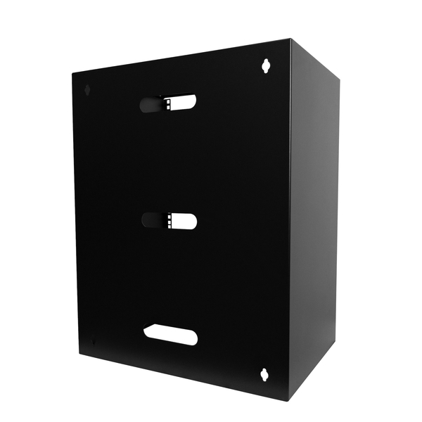 サーバーラック/壁掛け型/14U/19インチ/奥行35.5cm/耐荷重35kg/パッチパネル・IT機器用