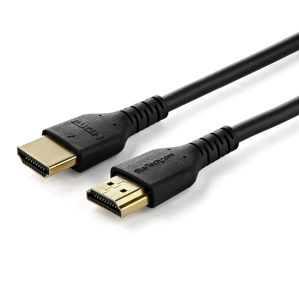 HDMI 2.0ケーブル/1.5m/4K60Hz/プレミアム認証/高耐久アラミド繊維使用/ブラック/ディスプレイ コード
