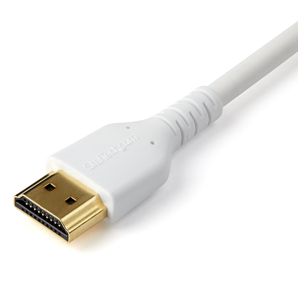 プレミアムハイスピードHDMIケーブル2mホワイトPremiumHDMIcable規格認証HDMI2.0準拠イーサネット対応4K/60Hz