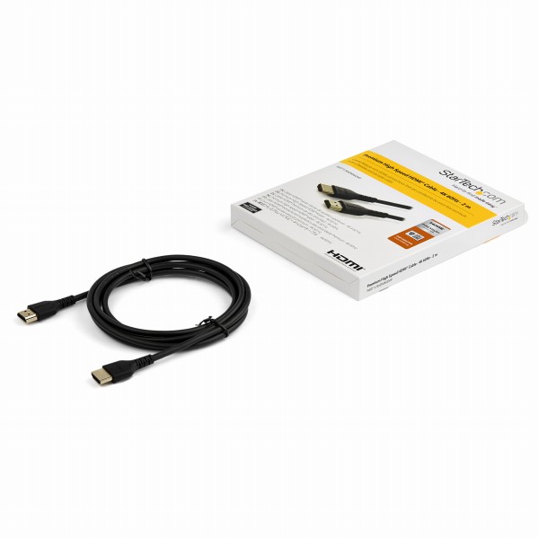 プレミアムハイスピードHDMIケーブル2mPremiumHDMIcable規格認証HDMI2.0準拠イーサネット対応4K/60Hz