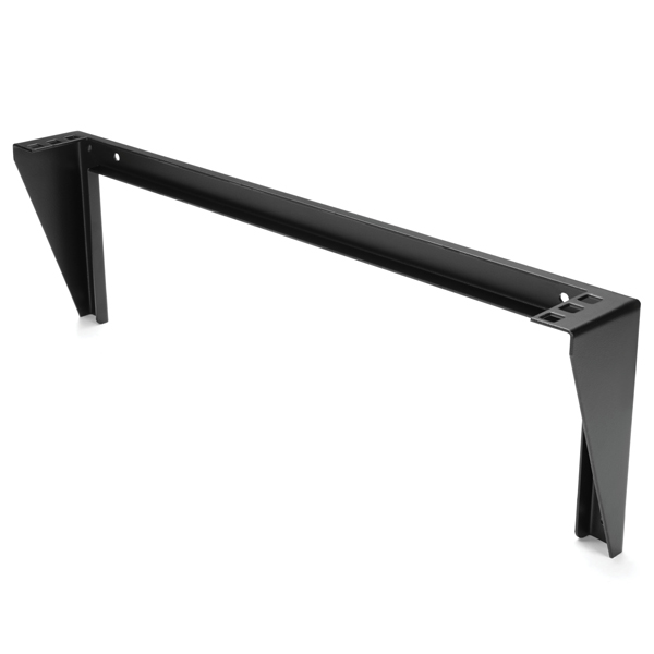 スチール製垂直型ラックマウントブラケット(1U/19インチ)ウォールマウント型ラックマウントアダプター耐荷重57kg