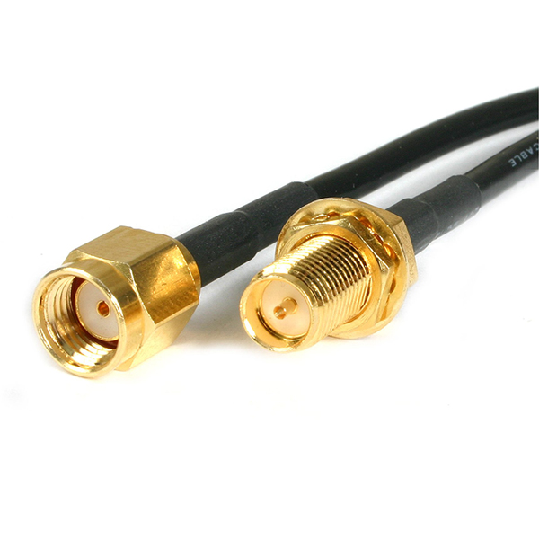 P-SMA延長ケーブル/3m/無線アンテナアダプター用/オス-メス/高耐久設計/ワイヤレス通信用 高速信号転送