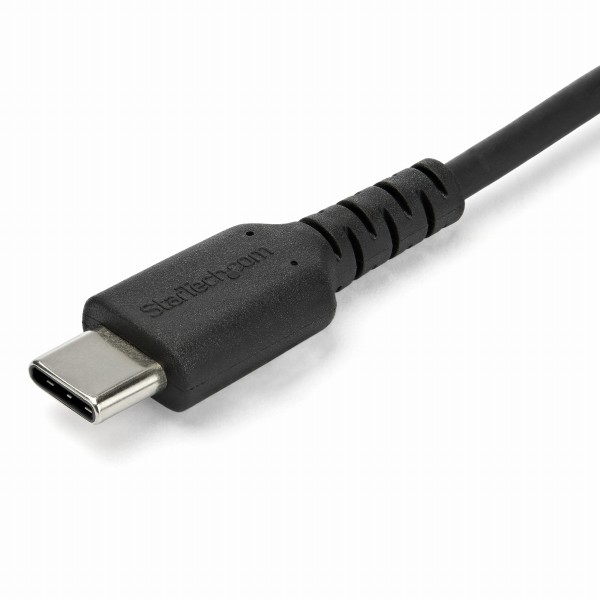 2mUSB-A-USB-CケーブルUSB2.0準拠ブラック