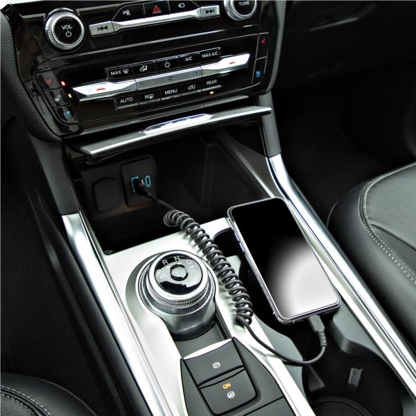 高耐久Lightning-USB-Cケーブル50cmコイル(伸縮)型/ブラック/アラミド繊維補強/MFi認証/iPhone充電ケーブル/タイプC-Apple(アップル)充電ライトニングカールコード