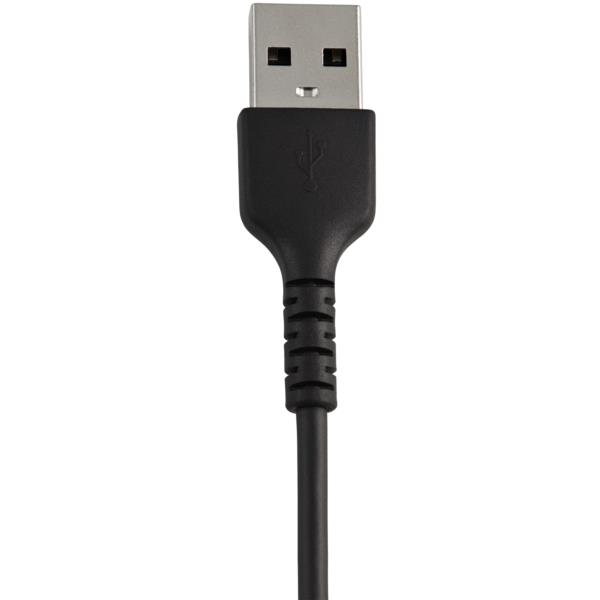 高耐久Lightning-USB-Aケーブル30cm/ブラック/アラミド繊維補強/iPhone、iPod、iPad対応/AppleMFi認証アップルライトニング-USB充電同期ケーブル