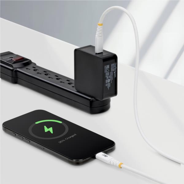 USB-Cケーブル/3m/USB 2.0/Type-C/240W 5A/USB-IF/ホワイト/高速充電 データ転送