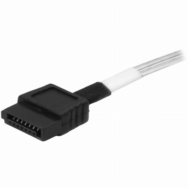 内部MiniSAS-SATAケーブルSFF-8643-4xSATA1m