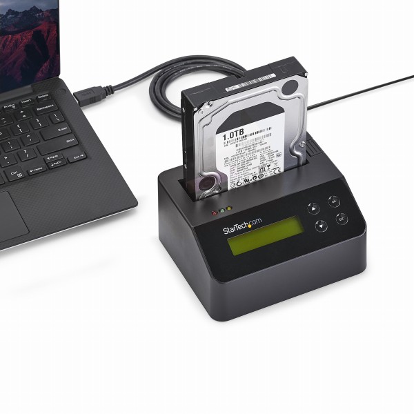 スタンドアローン型SATA対応HDD/SSDイレーサー&ドック9つの消去モード2.5/3.5インチ対応ハードディスクドライブ用ドッキングステーションUSB3.0接続