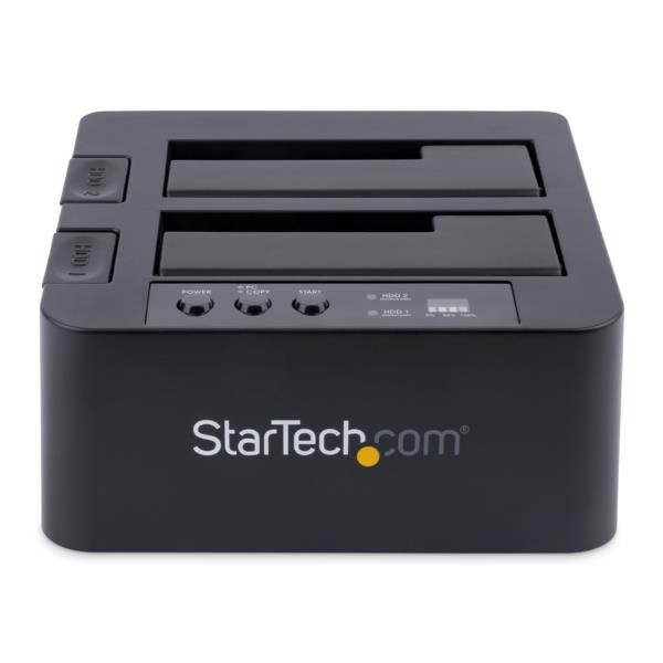 HDD/SSDデュプリケーター/2ベイ/独立型/PC不要/USB外部ストレージ/SATA 3.0/ディスクスタンド