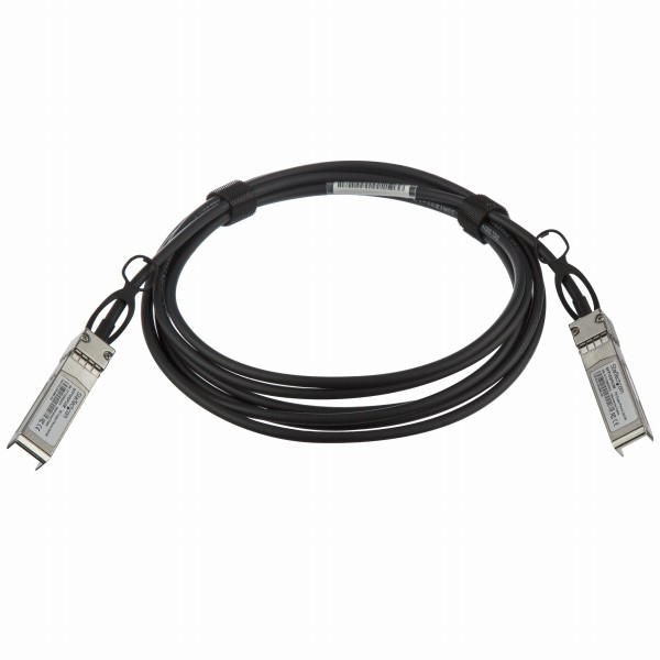 DAC Twinaxブレークアウトケーブル／3m／MSA対応アンコード／10GbE SFP+ 銅線DAC