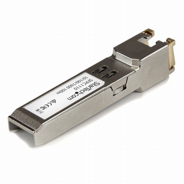 SFPモジュール／Cisco SFP-GE-T互換／1000BASE-T RJ-45銅線トランシーバー／100m