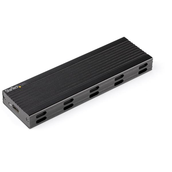 M.2SATASSDケース/USB3.1Gen2接続/10Gbps/NVMe(PCIe)NGFF(SATA)/B+M-Key/UASP