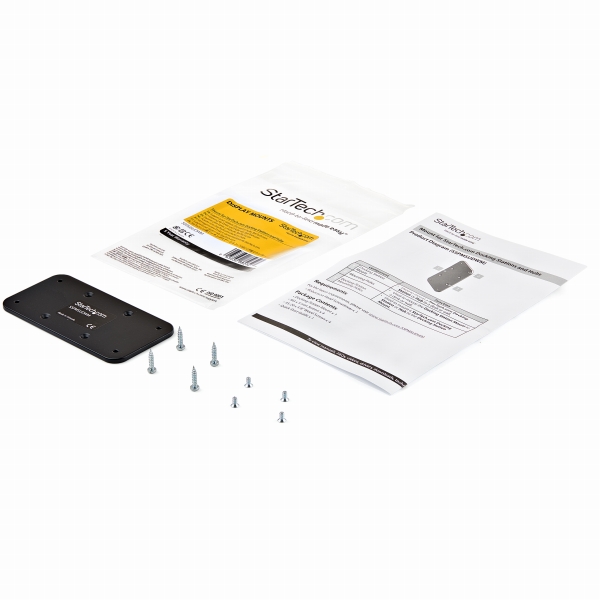 ドッキングステーション取付金具スチールブラケットStarTech.com製ドックやハブに対応壁面/デスク裏に固定