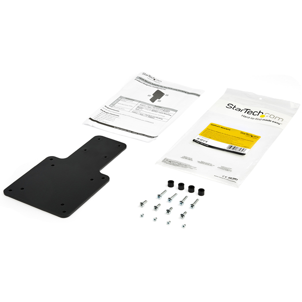 ドッキングステーション取付金具モニター背面に固定VESA規格対応スチールブラケットStarTech.com製ドックやハブに対応
