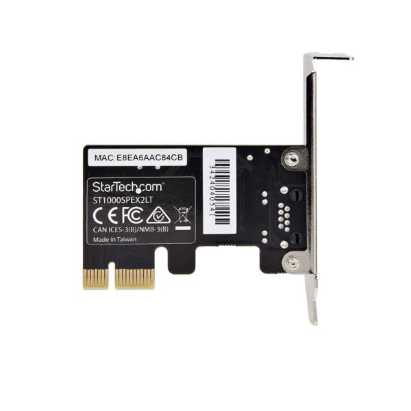 LANカード/PCI Express x1/1ポート/RTL8111Hチップ/1Gbps/ロープロファイル対応 NIC