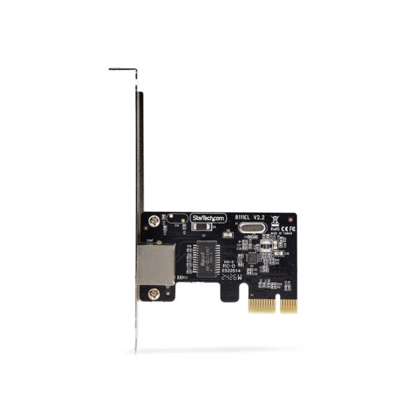 LANカード/PCI Express x1/1ポート/RTL8111Hチップ/1Gbps/標準プロファイル対応 NIC