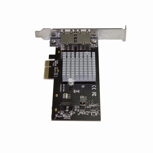 2ポート10GBase-T増設PCIeイーサネットLANカードNBASE-T対応5スピード:10G/5G/2.5G/1G/100Mbps対応NICカード