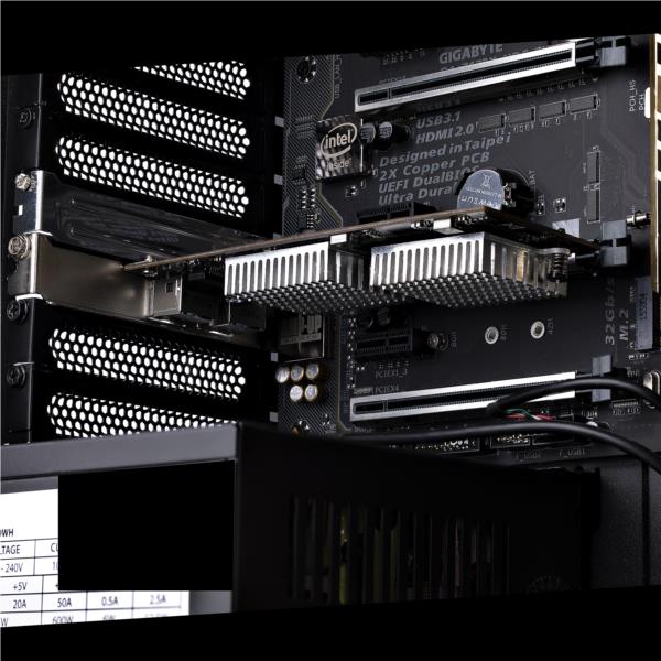 ネットワークアダプターカード/PCIExpressx1/2ポート/10GbE/マルチギガビットイーサネット/10GBASE-T&NBASE-T