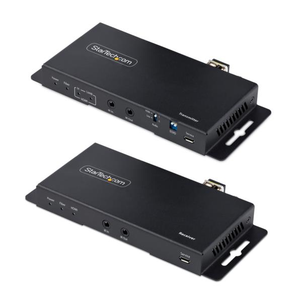 HDMIエクステンダー/光ファイバー接続/送受信機セット/4K60Hz/シングル 1km マルチ300m/映像延長キット